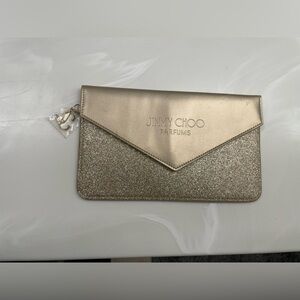 Jimmy Choo Gold and Cream Parfum Clutch